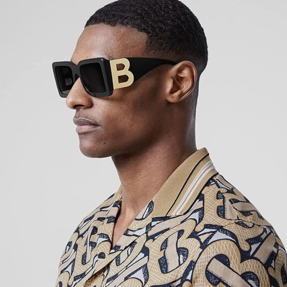 Trendy 2024 Oversized Square Sunglasses - Picture 1 of 5